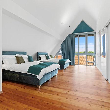 Helloflats - Luxus-Penthouse - Balkon - Parking - Zentrum - Therme - Naehe Flughafen Muc Erding Buitenkant foto