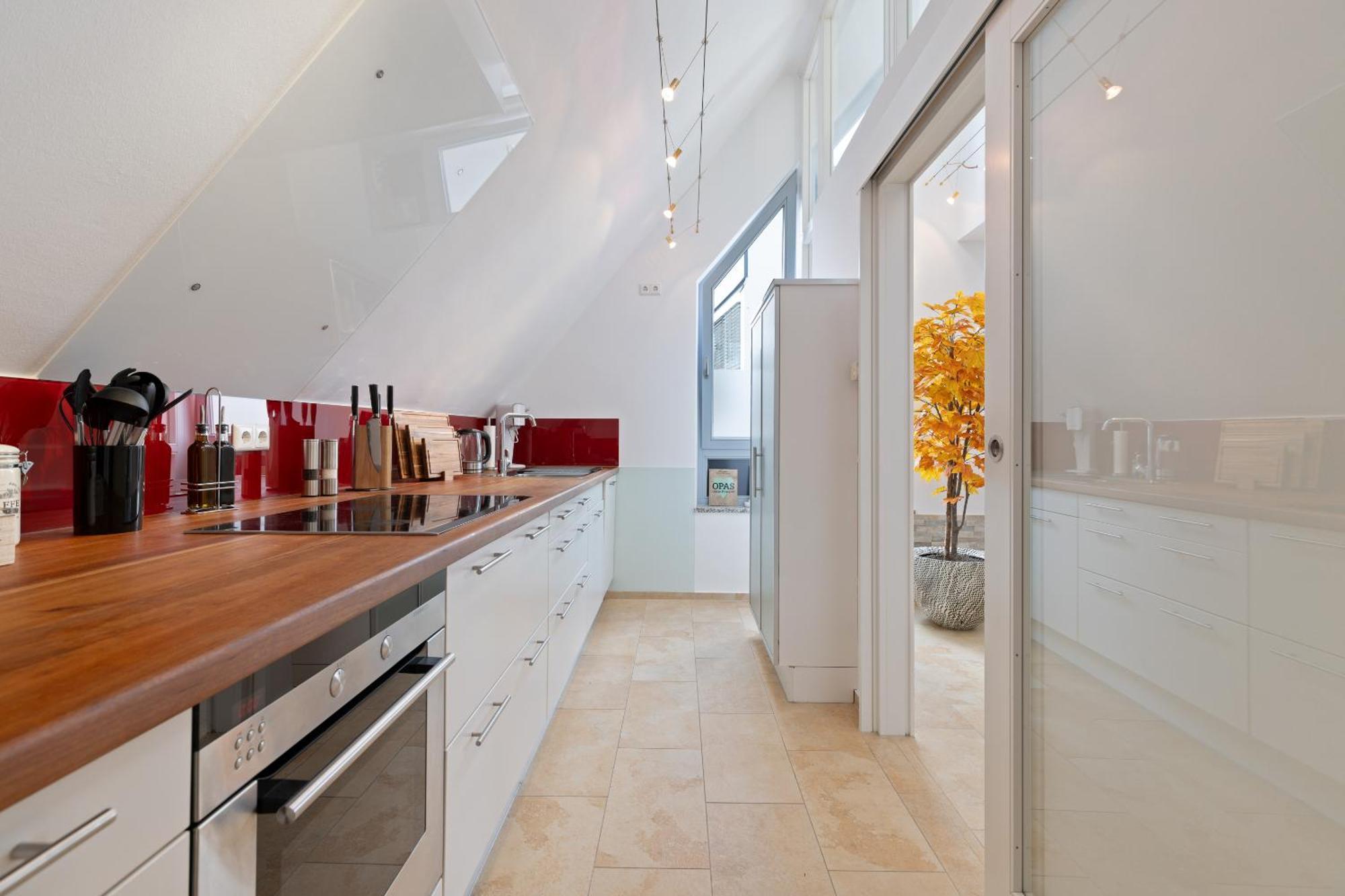 Helloflats - Luxus-Penthouse - Balkon - Parking - Zentrum - Therme - Naehe Flughafen Muc Erding Buitenkant foto